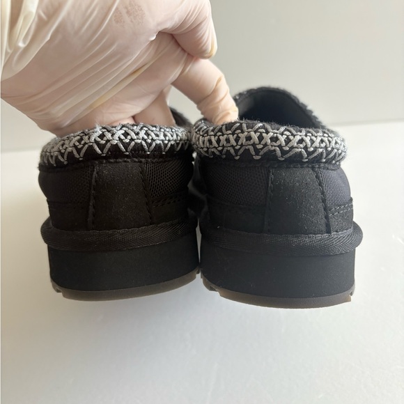 UGG Tasman Ballistic Black  1112693 Men's Winter Slippers Shoes Size 7 EUC - Picture 7 of 16